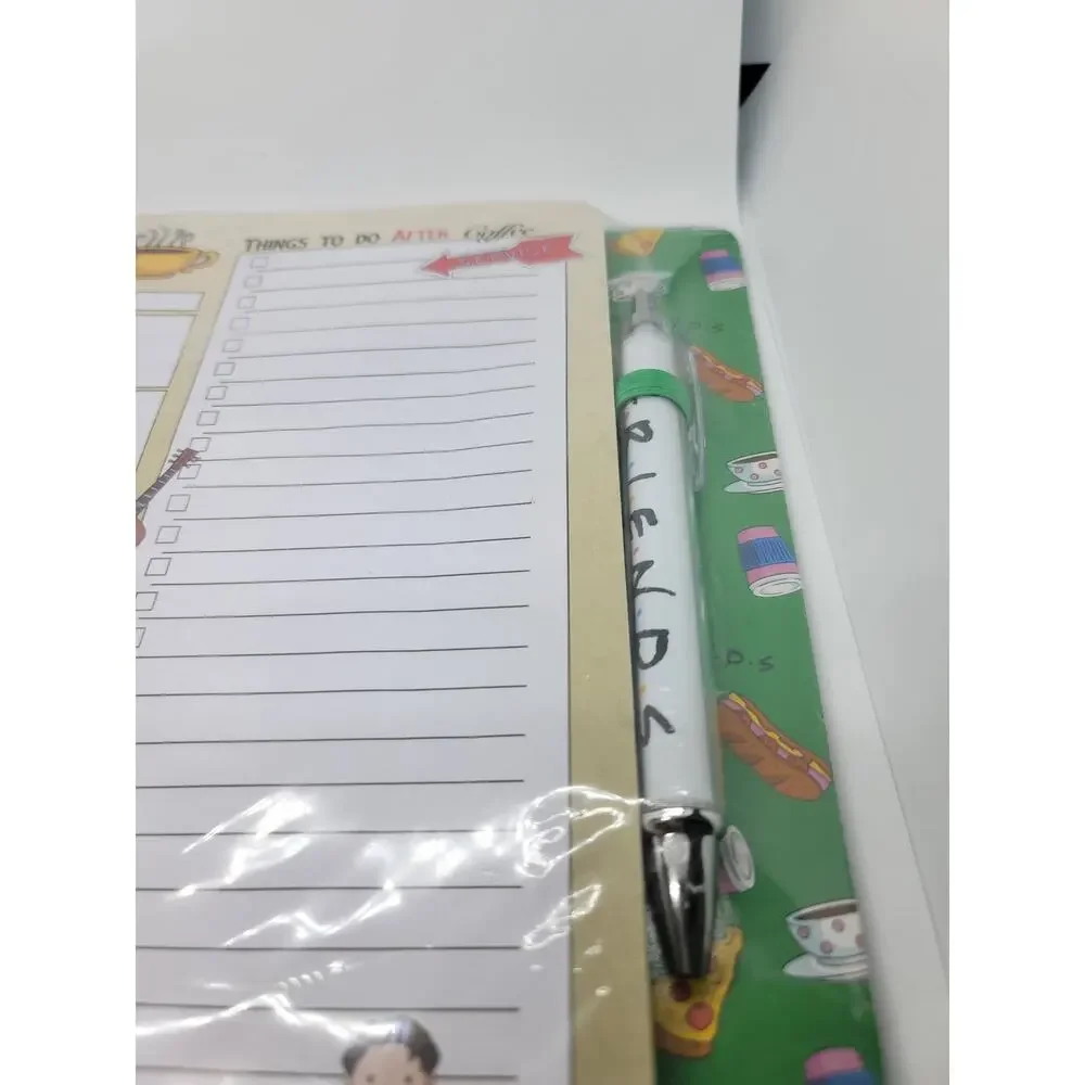 Friends Notepad and Pen